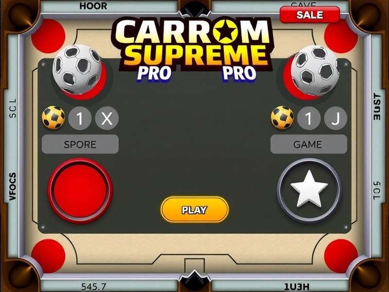 Carrom Supreme Pro Game Interface